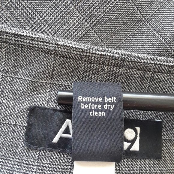 Apt 9 Gray Glen Check Fit and Flare Skirt - Picture 13 of 13